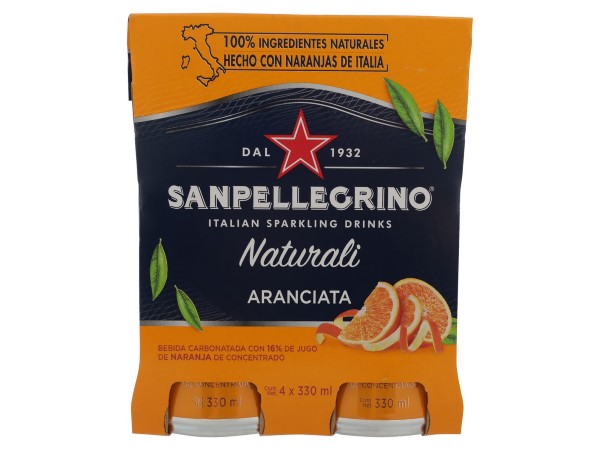 San Pellegrino Pack Agua Saborizada Aranciata Rappi