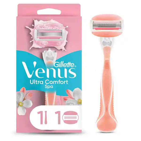 Cuchilla de Afeitar Mujer Gillette Venus Ultra Comfort Spa 1 Und