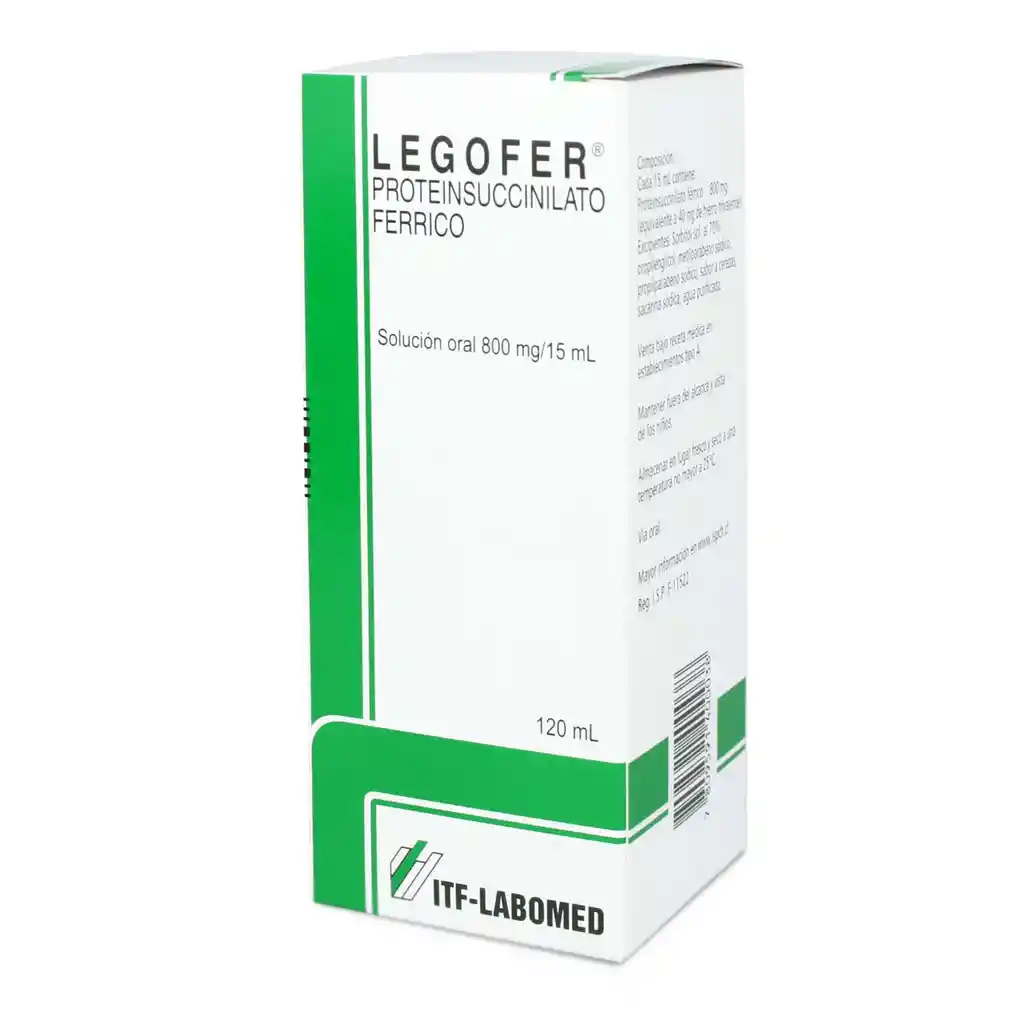 Legofer (800 mg / 15 mL)