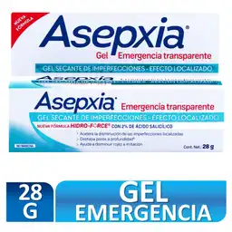 Asepxia Gel Spot Emergencia Color Piel Tubo