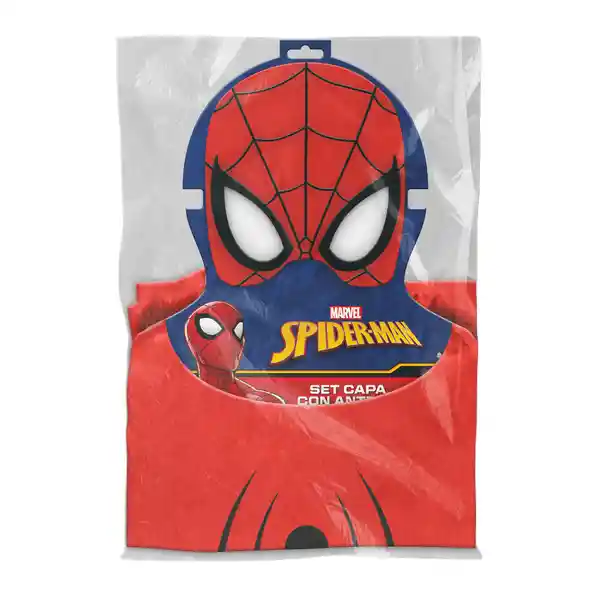 Spiderman Capa Spider-man Con Antifaz