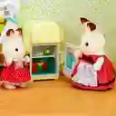 Sylvanian Families Juguete Nevera Teri Conejo Chocolate