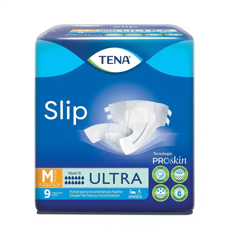 Tena: Pañal Slip Para Adulltos Talla M