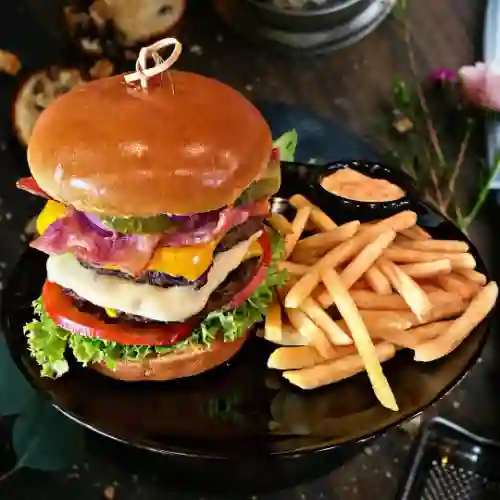 Contraste Burger Doble