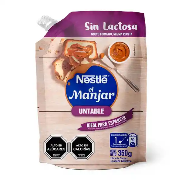 Nestlé Manjar Sin Lactosa