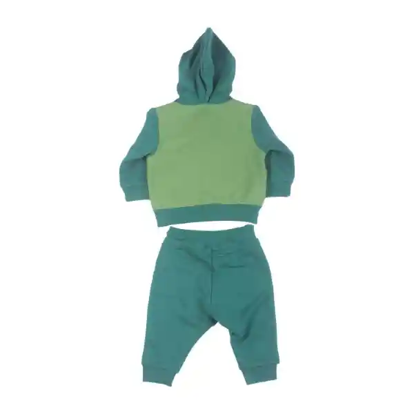 Buzo Bebe Niño Verde Pillin 3 M