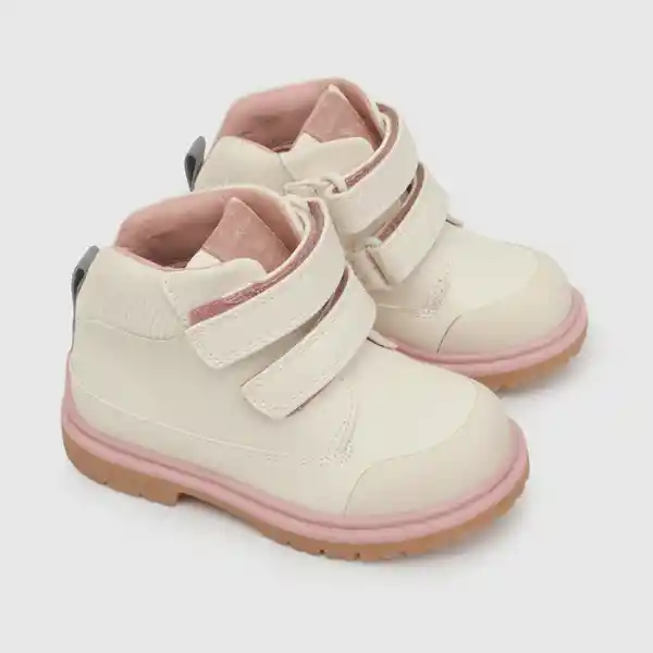 Botines Pp Girl Blanco No. 18 341002 Colloky