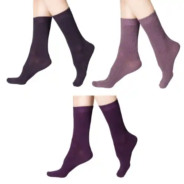 Pack Calcetines Corto Bambú Mora Caffarena