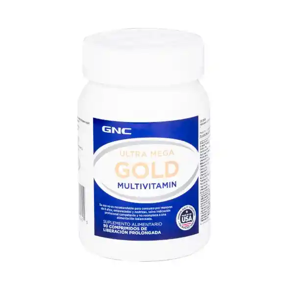 Gnc Multivitamínico Ultra Mega Gold