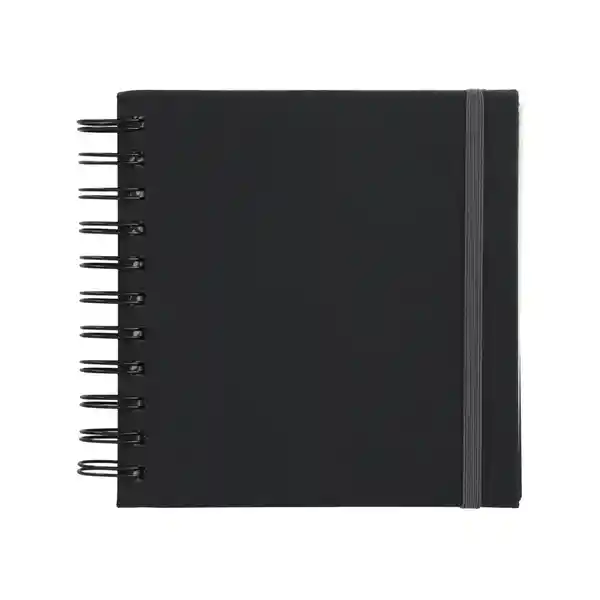 Cuaderno Cuadrado Espiral Pu 120 Hojas Con Puntos