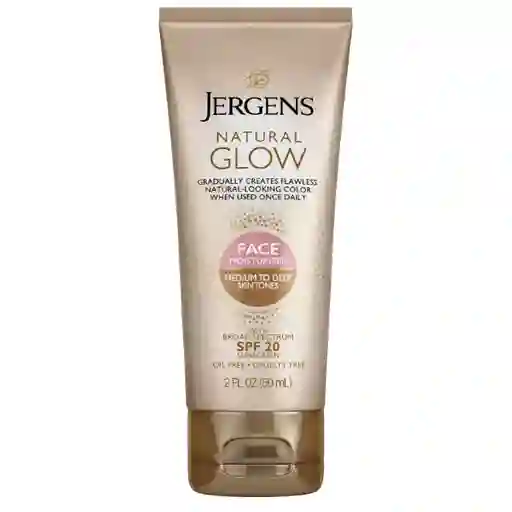 Jergens Autobronceante Facial Tono Medio a Oscuro