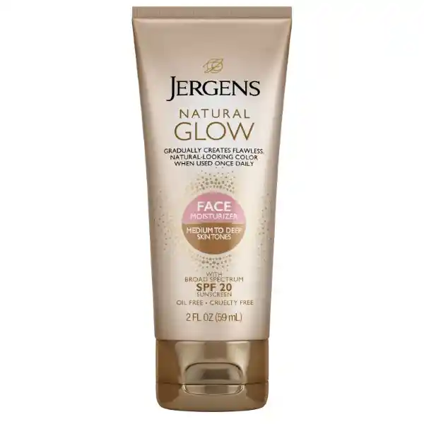 Jergens Autobronceante Facial Tono Medio a Oscuro