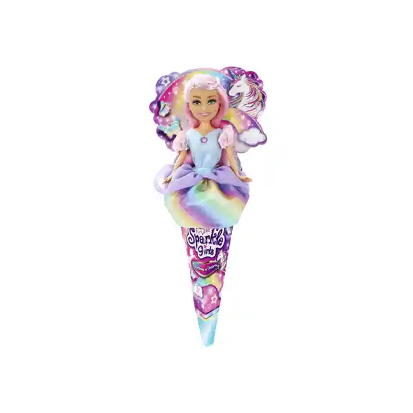 Preunic Muñeca Cono Sparkle Girlz Unicornio