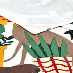 Paño de Cocina de Algodón Con Textura 70 cm