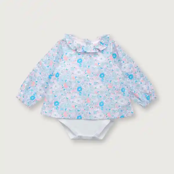 Bodies Blusa Flores de Bebé Niña Rosado Talla 6M Opaline