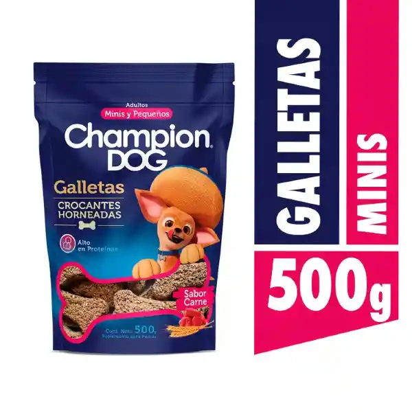 Champion Dog Galletas Para Perro Razas Pequeñas Carne