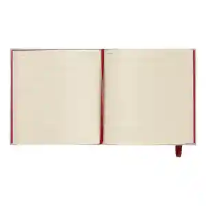 Libreta Cuadrada de Tela Con Hojas Con Líneas 15 cm