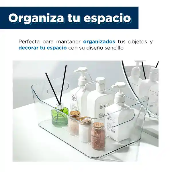 Organizador Transparent Series Transparente L Miniso