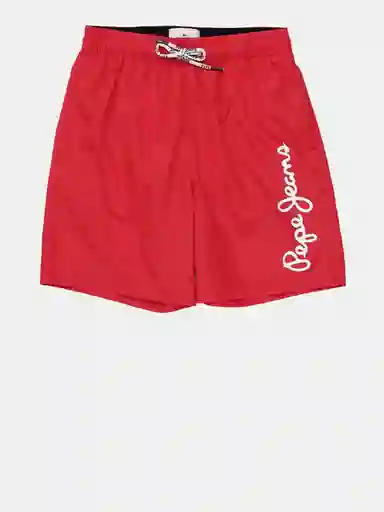 Pepe Jeans Pantaloneta Traje Baño Waldo Rojo Talla 16 V26