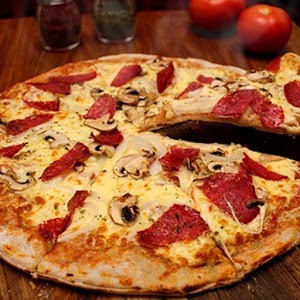 Pizza salame 38 cm