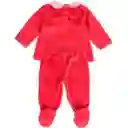 Conjunto Plush Bebé Niña Coral Talla 1 M