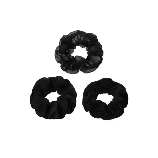 Miniso Collet Para el Cabello Pure Color Negro Grandes