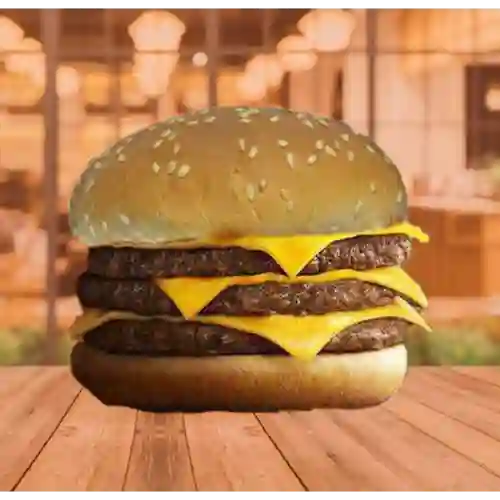 Only Cheese Burger Triple