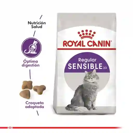 Royal Canin Alimento Para Gato Seco Adulto Sensible