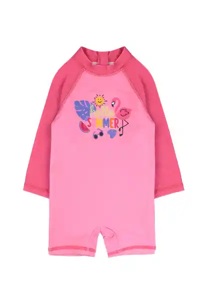 Enterito de Agua Spirit Bebé Niña Rosado Talla 12/18 - 221