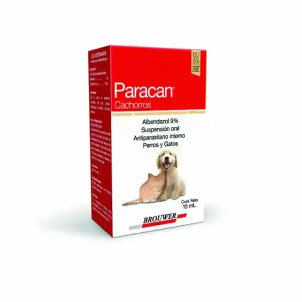 Brouwer Antiparasitario Paracan Cachorros