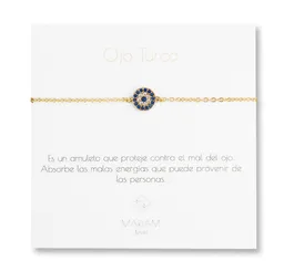 Pulsera Ojo Turco Gold