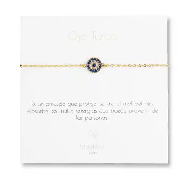 Pulsera Ojo Turco Gold