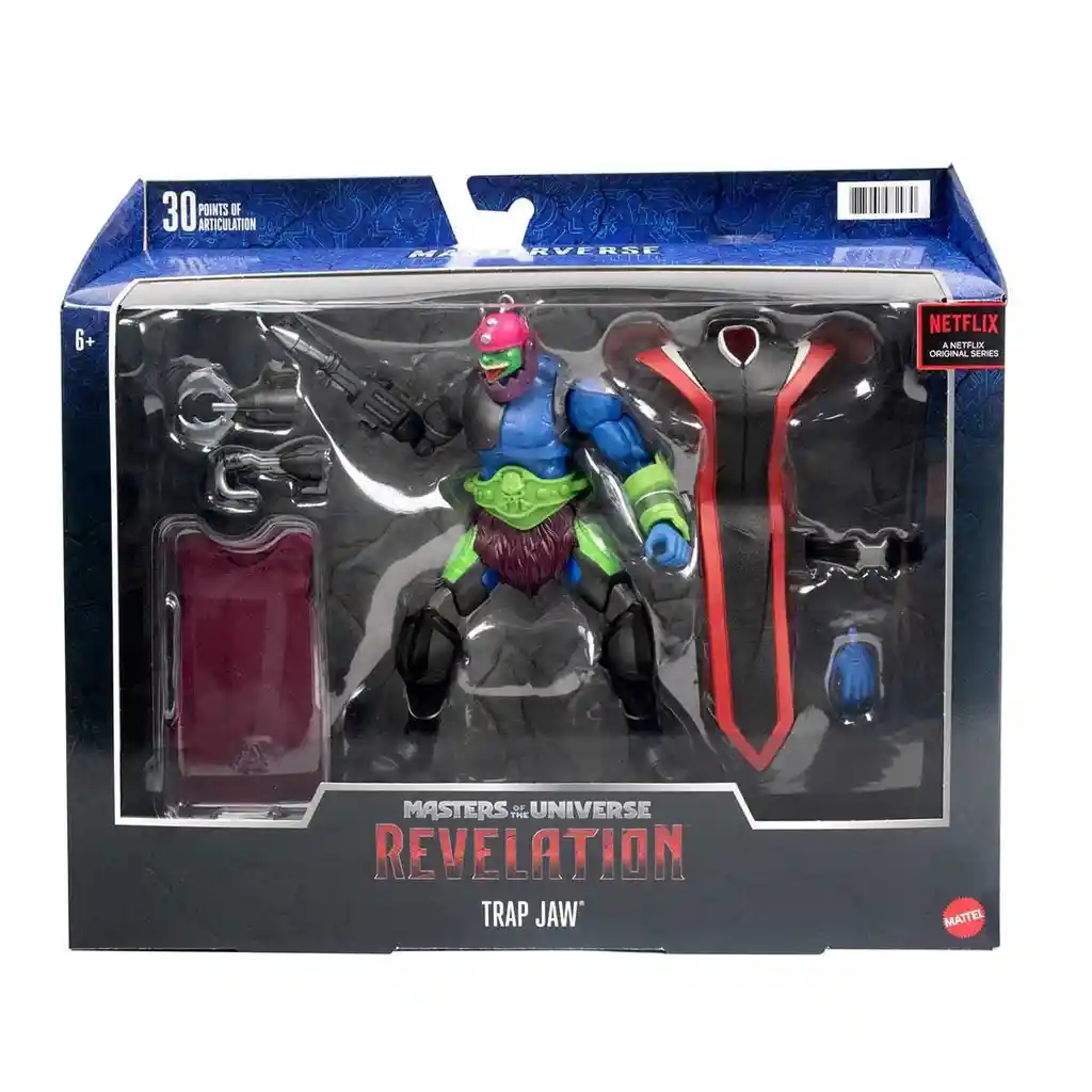 Trap Jaw Figura de Acción Masters of The Universe He-Man