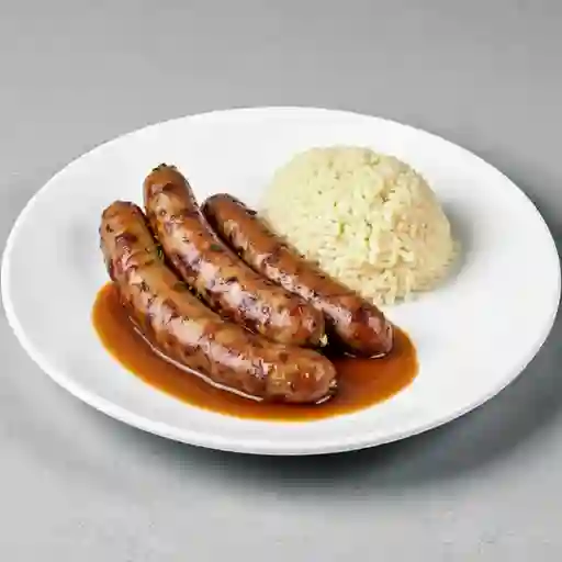 Prietas con Pure/Arroz