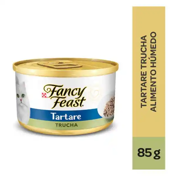 Fancy Feast Alimento Para Gato Salmón y Pescado Blanco
