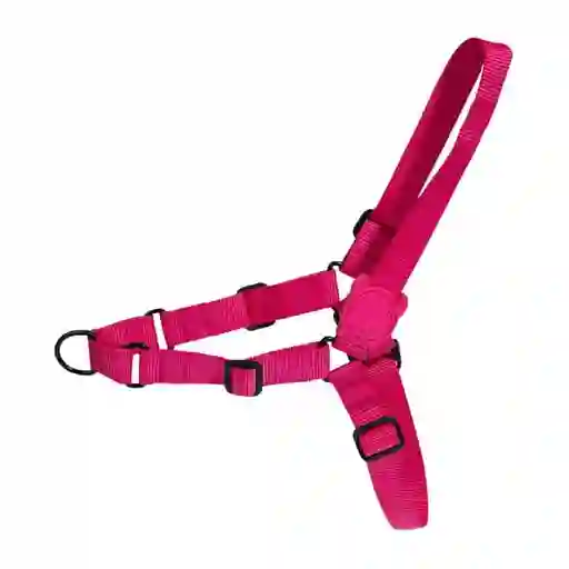 Zeedog Arnés Perro Anti-Tiron Pink Led Medium