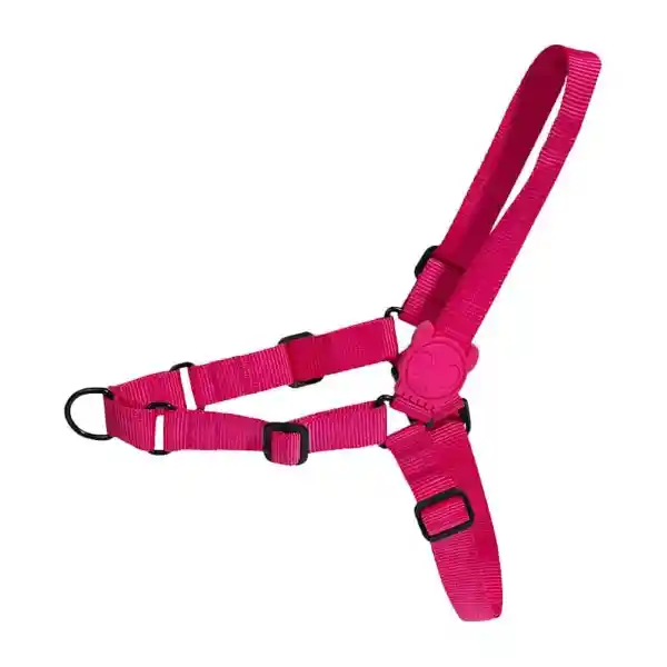 Zeedog Arnés Perro Anti-Tiron Pink Led Medium