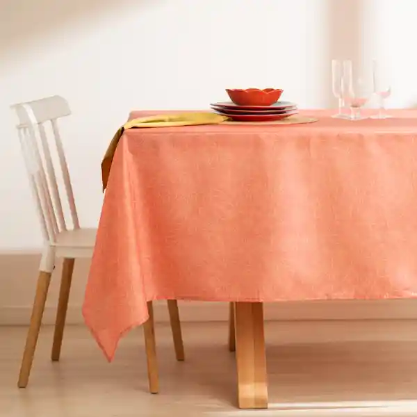 Mantel Texturado Con Estampado 150 x 210 cm Casaideas