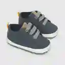 Zapatos Para Niño Clásico Cordones Azul N Talla 17 Colloky