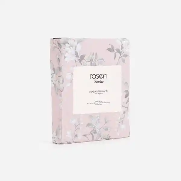 Funda Plumón Timeless Print Cherish 1.5 Plazas Rosen