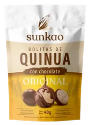 Sunkao Snack Bolita de Quinoa Con Chocolate de Leche