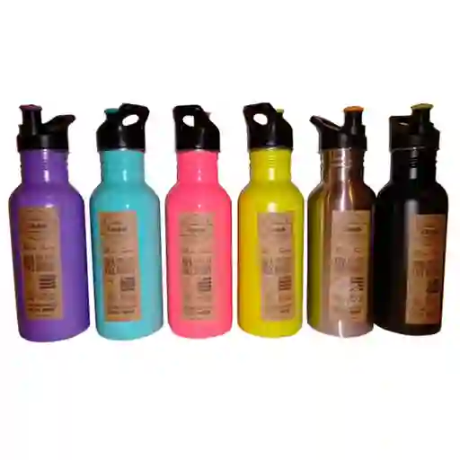 Botella Metalica 600 mL