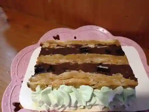 Trozo Torta Hoja Oreo