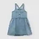 Vestido Mezclilla de Niña Light Blue Talla 6A Colloky