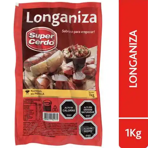 Super Cerdo Longaniza 1K