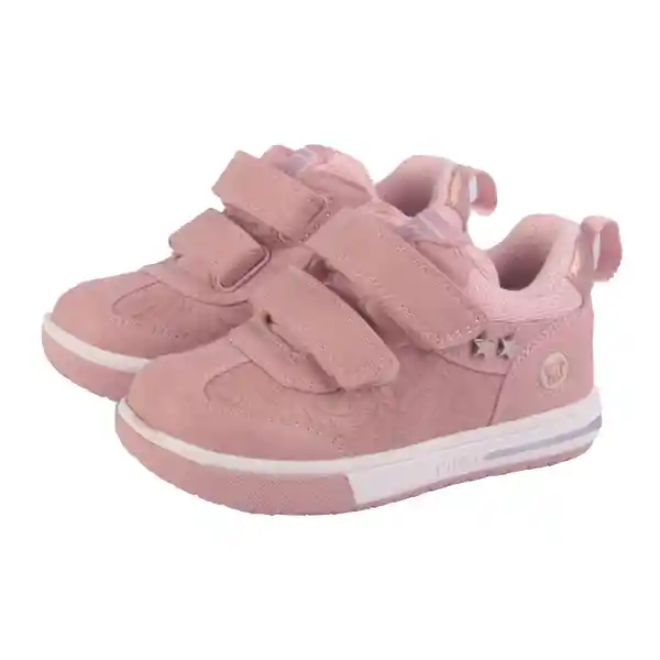 Zapatillas Bebé Niña Color Rosado Talla 26 Pillin