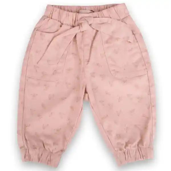 Pantalón Bebé Niña Beige Talla 9 M Pillín