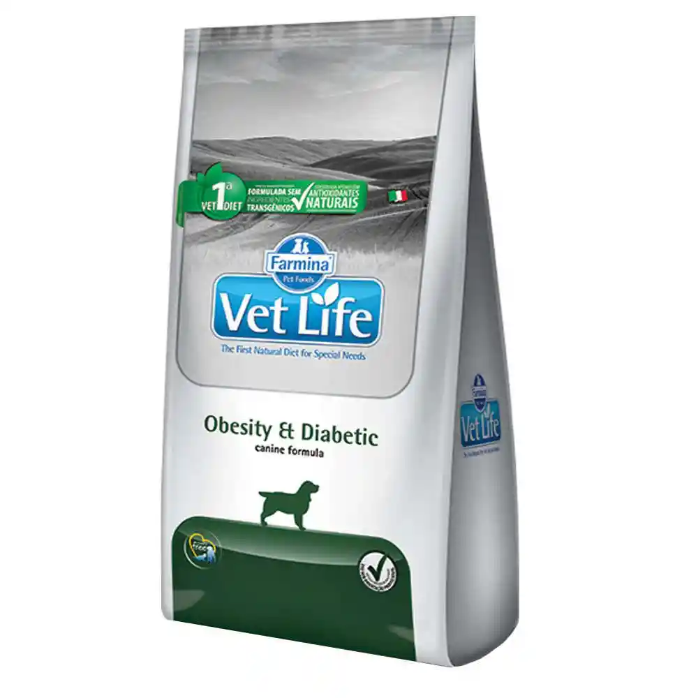 Vet Life Alimento para Perro Medicado Obesity & Diabetic