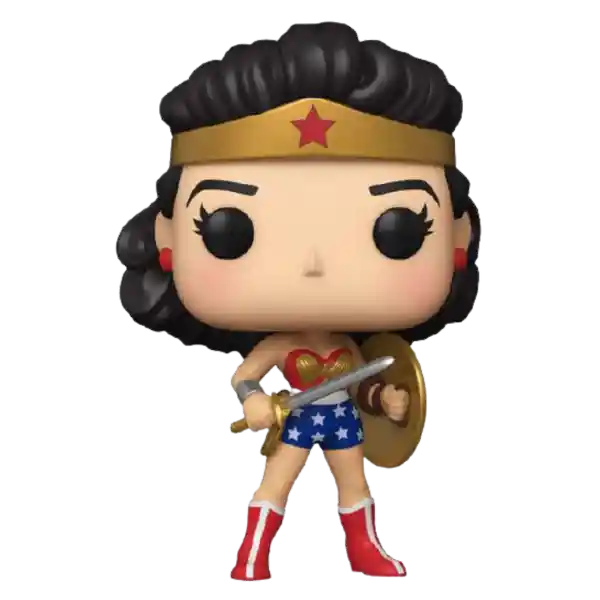 Funko Pop! Figura de Colección Wonder Woman 80th Golden Age