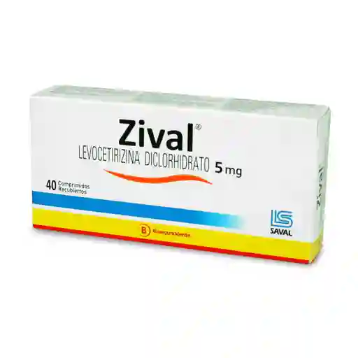 Levocetirizina Zivaldiclorhidrato (5 Mg)